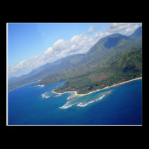 Kauai Coast, Hawaii postcards