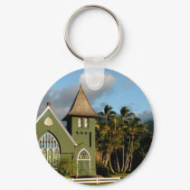 Kauai Hawaii North Shore Chapel keychains by perfectpostage Kauai Hawaii North Shore Chapel keychains