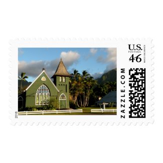 Kauai Hawaii North Shore Chapel stamp