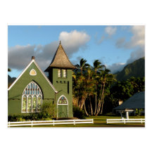 Kauai Hawaii North Shore Chapel Postcard