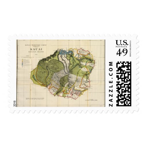 Kauai, Hawaii Stamp Zazzle