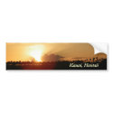 Kauai Hawaiian Sunrise bumper stickers