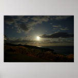 Kauai Moonlight Poster