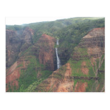 Kauai Mountain Waterfall Postcard