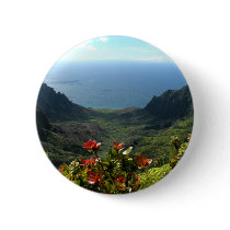 Kauai’s Na Pali Coast Pinback Buttons