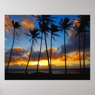 Kauai Sunrise Print