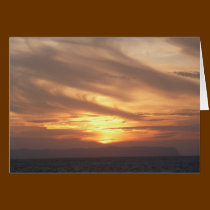 KAUAI SUNSET-Blank Note Card cards