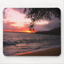 Kauai sunset mousepad by joacreations Kauai sunset mousepad