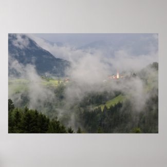 Kaunertal Austrian Tyrol print