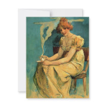 Kava By Alphonse (Alfons) Mucha ~ Art Nouveau invitations by ArtNouveauDaz Kava By Alphonse (Alfons) Mucha ~ Art Nouveau invitations