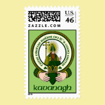 Kavanagh Clan Motto Postage Stamps stamps