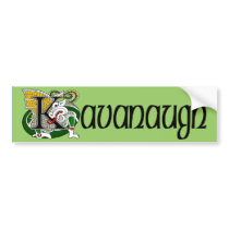 Kavanaugh Celtic Dragon Bumper Sticker bumper stickers