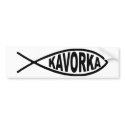 Kavorka fish-bumper bumper stickers by egeardesigns Kavorka fish-bumper bumper stickers