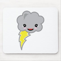 kawai storm cloud mouse mats