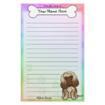 Kawaii Afghan Hound Stationery