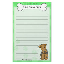 Kawaii Airedale Terrier Stationery