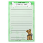 Kawaii Airedale Terrier Stationery