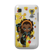 Kawaii Aisha the African American Chibi Android Samsung Galaxy Cover