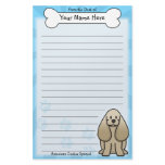 Kawaii American Cocker Spaniel Stationery