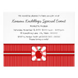 Kawaii Apple (Boy) Personalized Invitations
