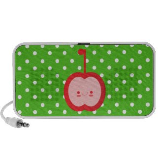 Kawaii Apple Doodle Speaker doodle