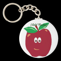 Kawaii Apple Key Chain keychains