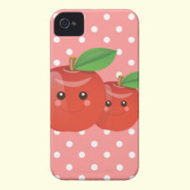 Kawaii Apple Pink iPhone Case casemate cases