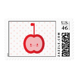 Kawaii Apple Stamp stamp