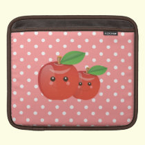 Kawaii Apples ipad sleeves