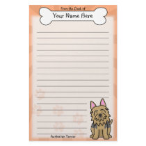 Kawaii Australian Terrier Stationery by MenagerieMayhem Kawaii Australian Terrier Stationery