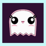 Kawaii Baby Ghost Halloween poster posters