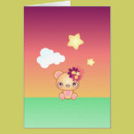 Kawaii Bear Card cards