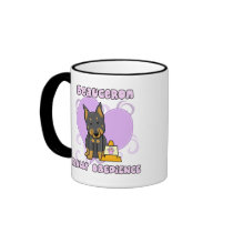 Kawaii Beauceron Rally Obedience Mugs