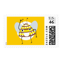 KAWAII BEE HIVE STAMP