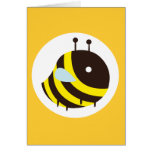 KAWAII BEE VERY CUTE FLYING BEE CARD