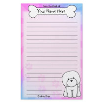 Kawaii Bichon Frise Stationery