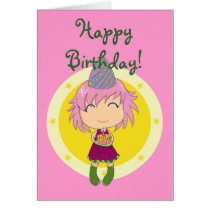 Kawaii Birthday Card 1 cards
