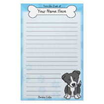 Kawaii Border Collie Stationery