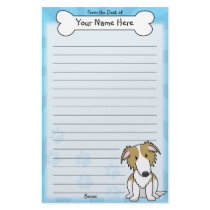 Kawaii Borzoi Stationery by MenagerieMayhem Kawaii Borzoi Stationery