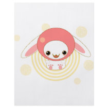 kawaii bunny pink flyers by anacletocold kawaii bunny pink flyers
