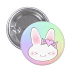 Kawaii Bunny Rabbit & Bow buttons