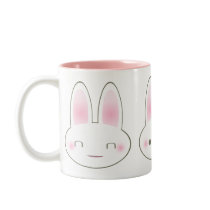 KAWAII BUNNY TRIO mugs