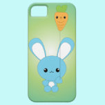 Kawaii Bunny with Carrot Balloon iPhone case casemate cases