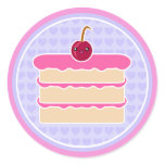 Kawaii Cake Happy Stacks Stickers