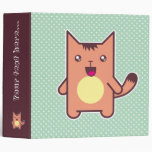 Kawaii cat binder