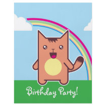 Kawaii cat flyer