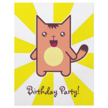 Kawaii cat custom flyer