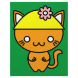 Kawaii Cat in a Hat flyers