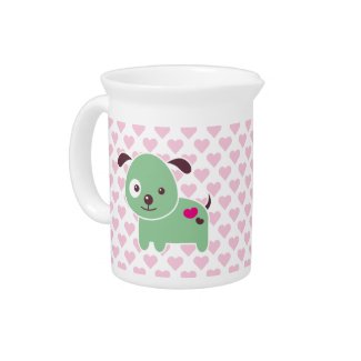 Kawaii cat pitcher