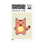 Kawaii cat postage